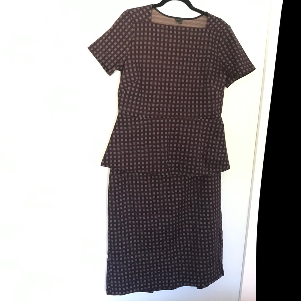 2 piece professional skirt and peplum top from Ann Taylor